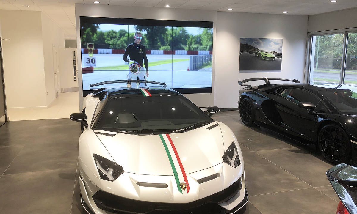 Bentley and Lamborghini showroom, Hatfield