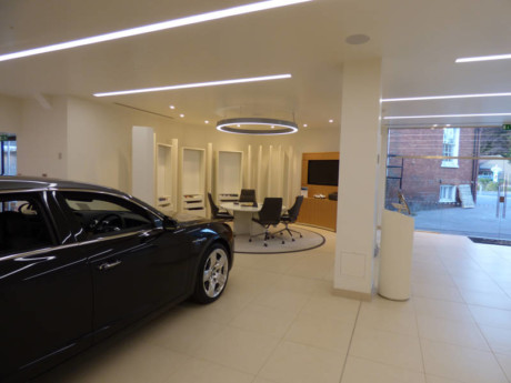 Bentley Pangbourne - configuration area