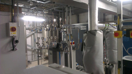 Blood Fractionation project - air generation kit