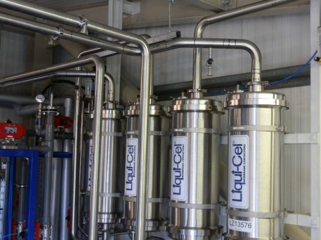 Degasser pipework - Membrane contactor