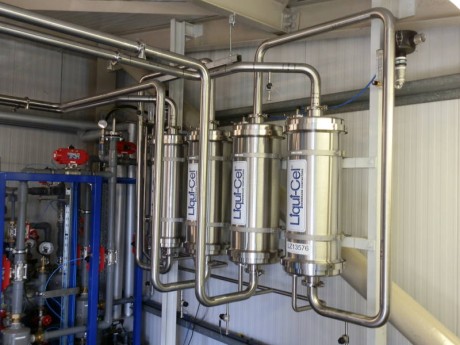 Degasser pipework - Membrane contactor
