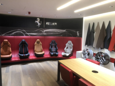 Ferrari Berkeley Square - configuration area