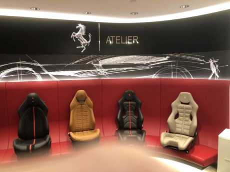 Ferrari Berkeley Square - seating