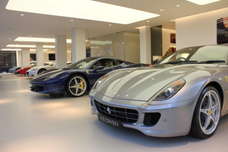 Ferrari South Kensington - car display