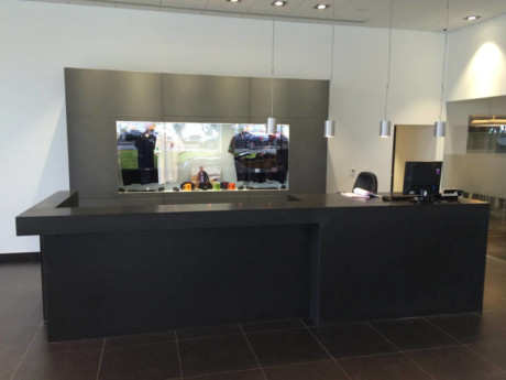 Lamborghini Manchester - reception