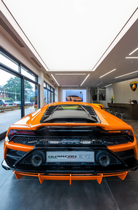 Lamborghini Pangbourne - car display