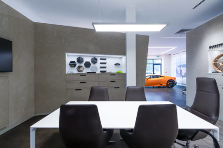 Lamborghini Pangbourne - configuration room