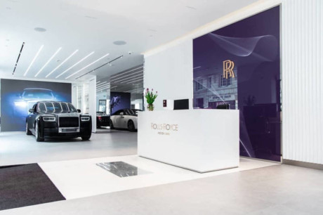 Rolls Royce Mayfair reception