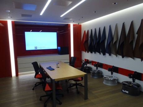 Ferrari Hatfield option selection area